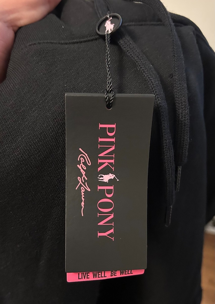 NWT Polo Ralph Lauren Unisex Pink Pony Vintage Fleece