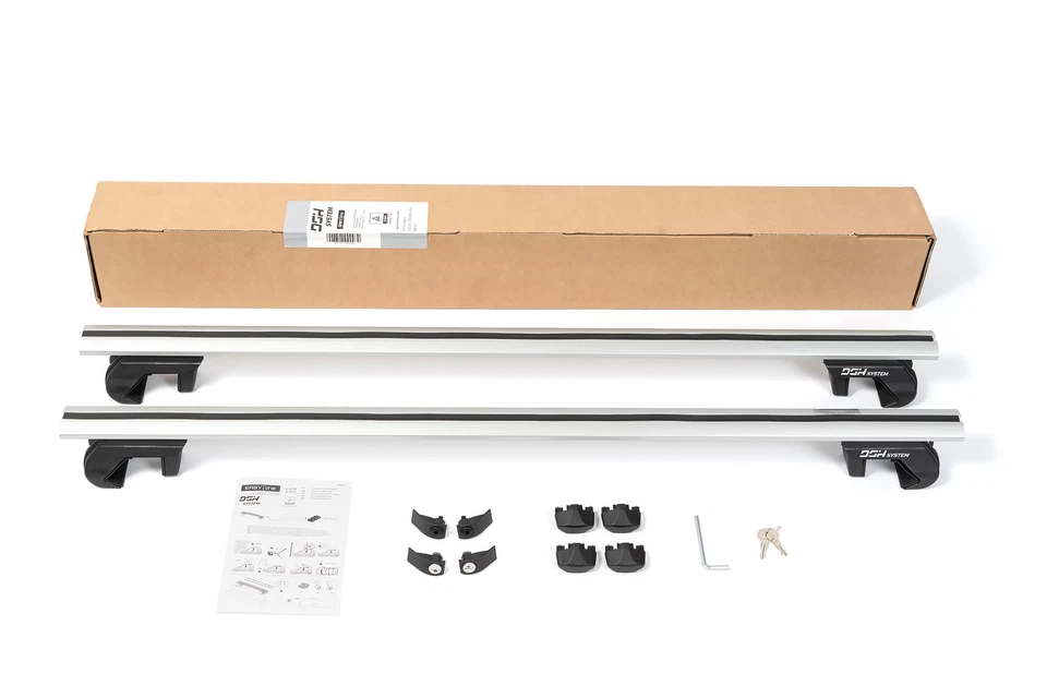 Barres de toit pour MERCEDES-BENZ Classe GL X164 06-12 barres longitudinales - Photo 3/4