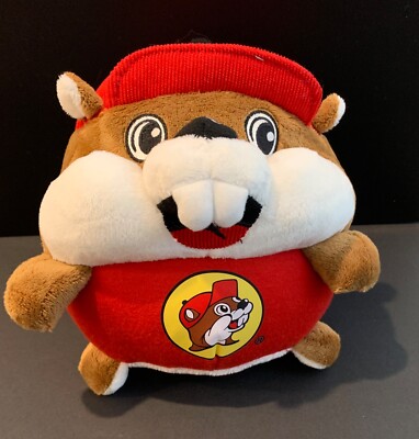 Buc-ee's Beaver Fat Round Plush Stuffed Animal 7''-8 Texas Gas Station Mascot