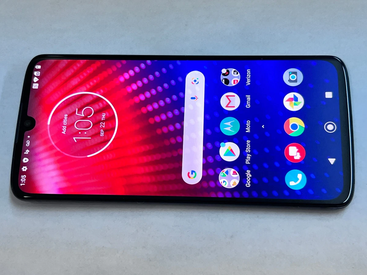 Original Motorola XT1980-4 Moto Z4 Verizon 4G LTE 128GB Smart