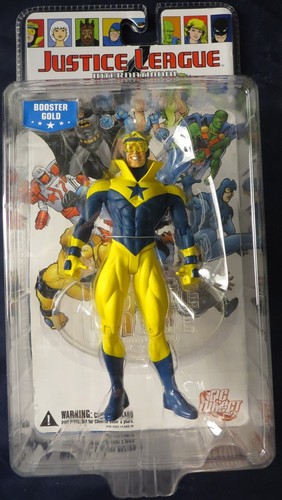 BOOSTER GOLD JUSTICE LEAGUE INTERNATIONAL Serie 2 Actionfigur DC Direct MIB