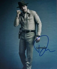 DAVID HARBOUR #1 SIGNED AUTOGRAPHED 8X10 REPRINT PHOTO MAN CAVE STRANGER THINGS