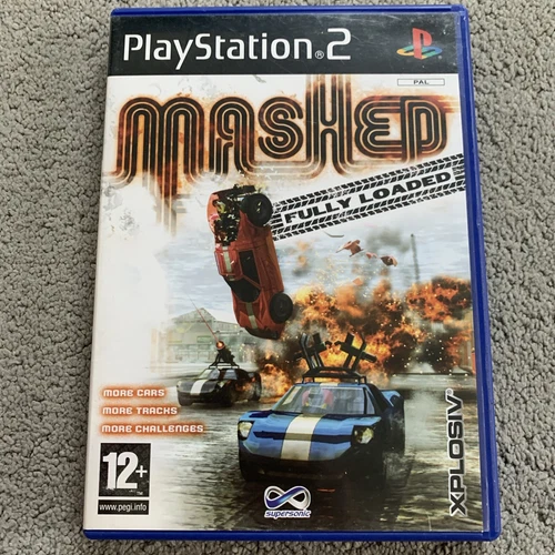 Mashed Fully Loaded for PS2 Game Complete with Manual