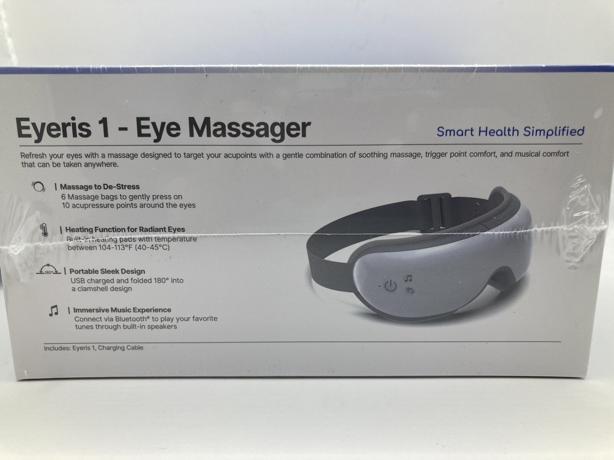 D New Sealed RENPHO Eyeris 1 Eye Massager with Heat And
