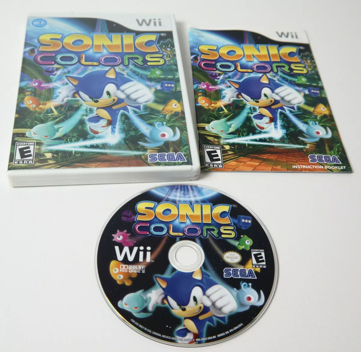 Sonic Colours - Wii, Games