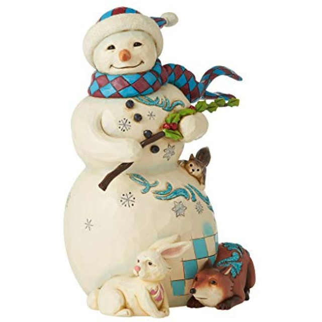 Jim Shore Disney Chip & Dale Snowman Winter Wonderland Woodland 4016569 RARE for sale online | eBay