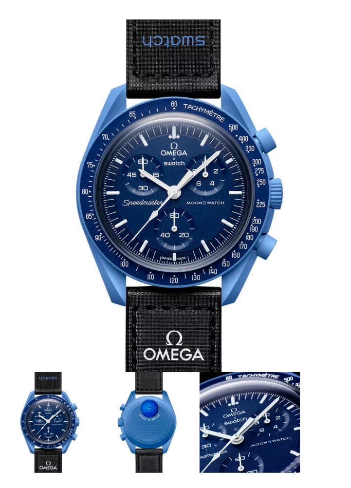 NEW omega x swatch bioceramic moonswatch 11 type India | Ubuy