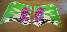 KAWASAKI KDX 200 KDX220 SHROUD GRAPHICS DECALS STICKERS THICK HIGH QUALITY