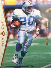 1995 SP #50 Barry Sanders - Detroit Lions 
