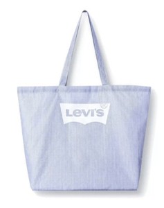 photo Levi’s® Gift Wrap Reusable Tote Bag details about striped reusable shopping bag tote levi s x target white light blue free ship