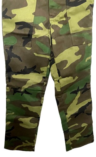 Unisex-Children Camouflage Pants Size 14 - NEW WITH TAGS - MADE IN USA - Picture 3 of 6