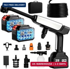 Cordless Pressure Washer Battery Powered,portable Power Washer With 2pcs 4.5ah 2