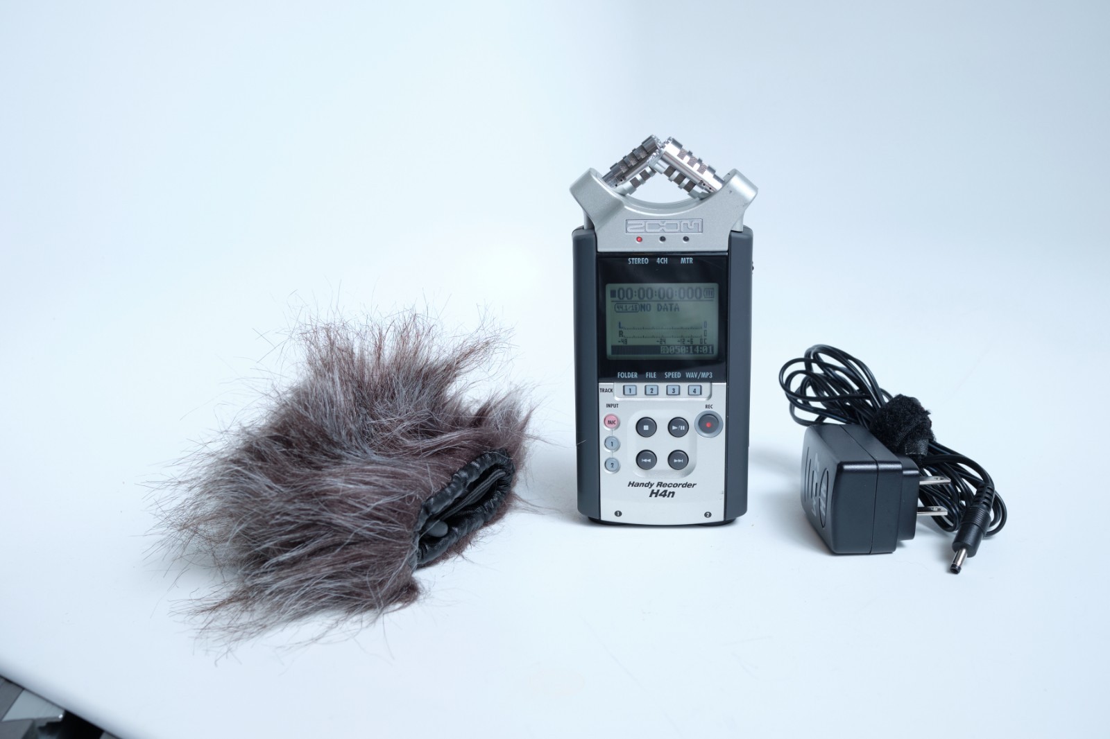 Zoom H4N Handy Audio Recorder with Windscreen