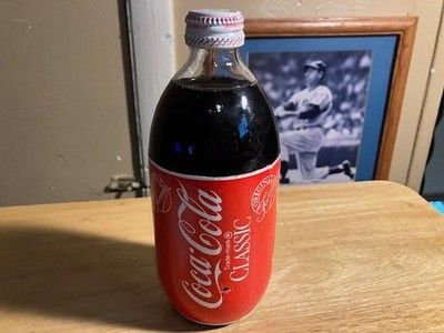 Vintage FULL Coca-Cola FOAM LABEL Bottle Classic ''Original Formula'' Unopened 16z