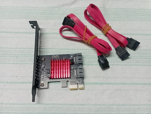Tarjeta Controladora Pcie 3.0 1X Con 2 Puertos SATA 6GB/s