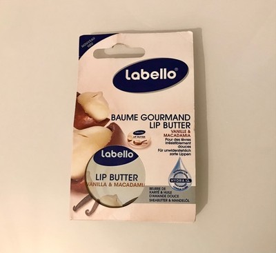 Labello Pflegende Lip Butter Lippen Vanilla & Macadamia Lippenbalsam für Sammler