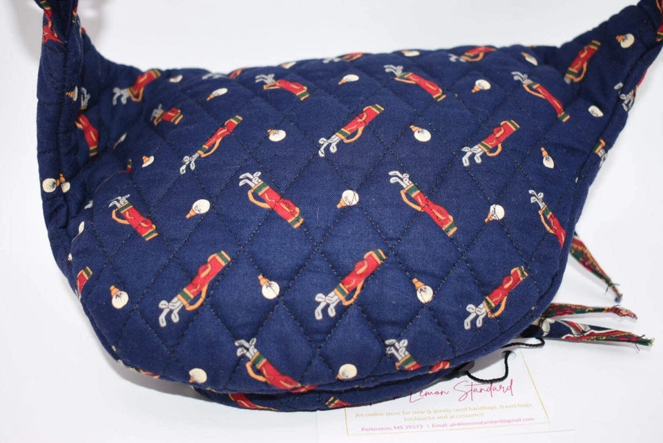 Riñonera/bolso cinturón vintage Vera Bradley en "Golf-Navy 1995" Foto 3 de 4