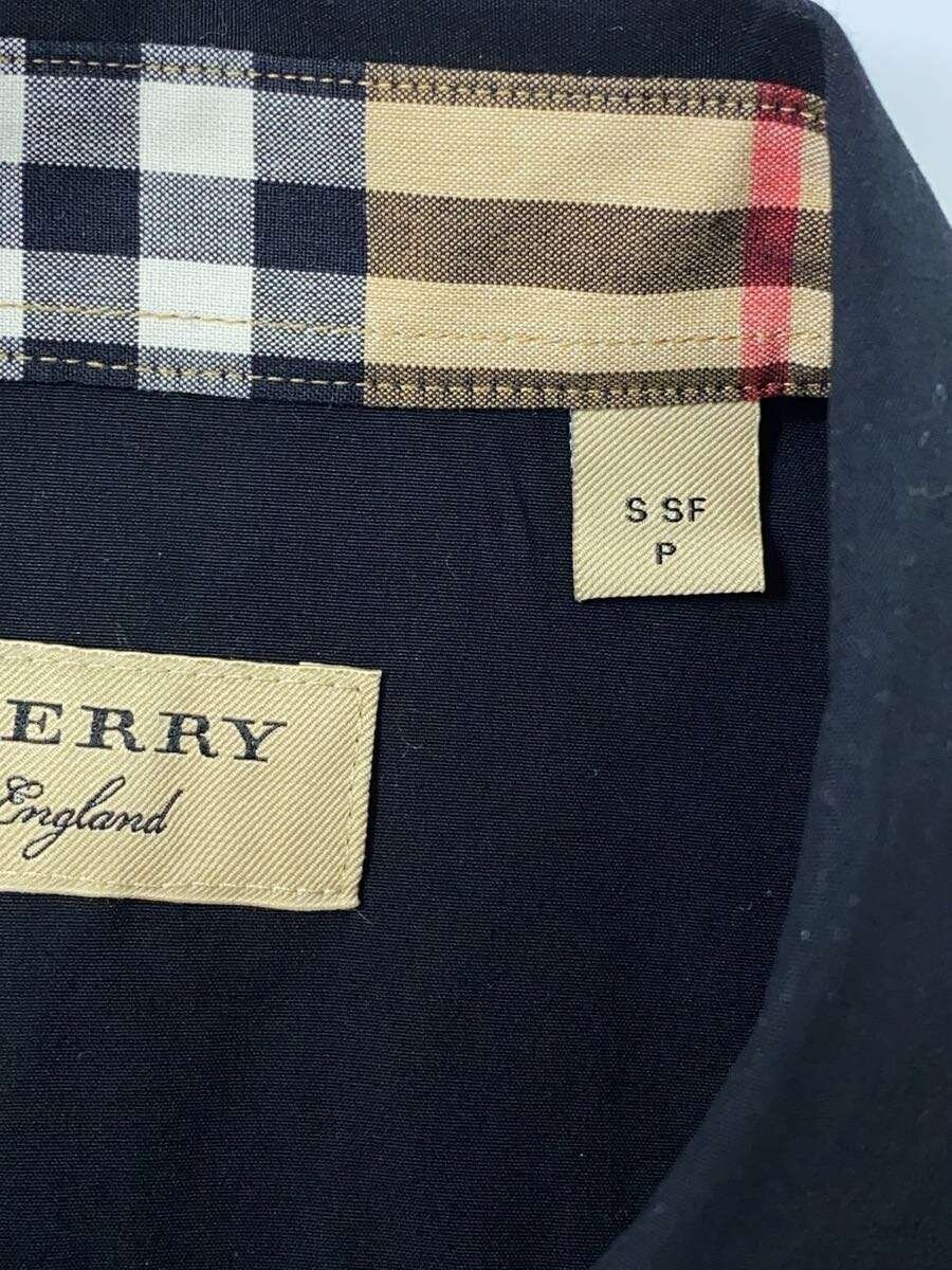 BURBERRY Long Sleeve Shirt, Size S, Black, 8008706 thumbnail 4