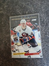 1993-94 Score International Stars Darius Kasparaitis Card# 17 Of 22