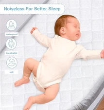 HALO BassiNest Protective Waterproof Covor for Bassinet Pad White free shipping