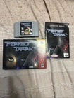 Perfect Dark N64 Box Cart Manual Authentic Tested Nintendo 64 *READ*