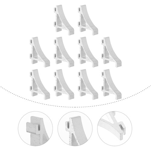 10 Pezzi Organizzatore Frigorifero Clip Scaffale Frigorifero Ripiani Congelatore Gancio - Foto 2 di 12