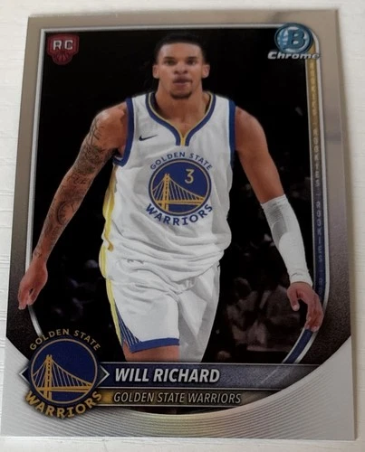 2025-26 Bowman - Chrome Rookie Red Rc Logo Variation Will Richard #BRR-37 (RC)