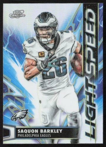 2025 Topps Cosmic Chrome Saquon Barkley Base (RAW)
