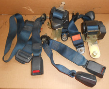 Austin Metro Mk2  5dr 1985-89 Full set dark blue rear seat belts