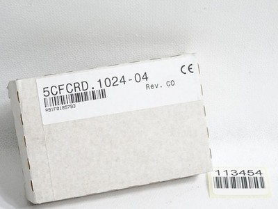 B&R 5CFCRD.1024-04 Rev.C0 CompactFlash 1 Gbyte / Neu OVP