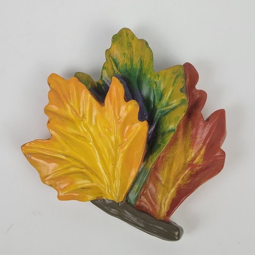 Vtg 90s~Fridge Refrigerator Magnet~Cornucopia Pumpkin Mushroom Leaves Lot of 7 - Picture 13 of 17