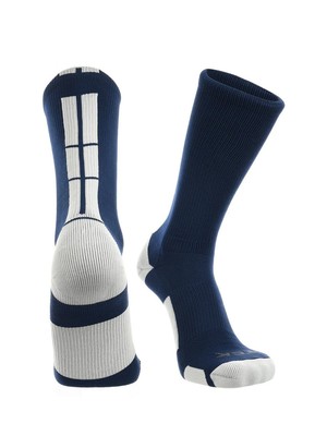 TCK Multisport Baseline 3.0 Crew Socks NAVY | WHITE MD