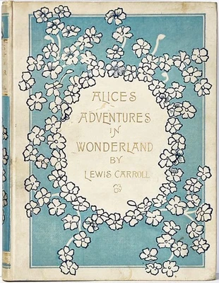 1893 Book ALICE IN WONDERLAND Antique FIRST EDITION Adventures Child RARE - Image 1 of 4