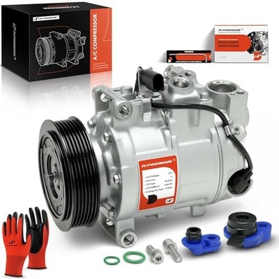  Air Conditioner AC Compressor with Clutch Compatible with Audi A3 A4 Quattro 