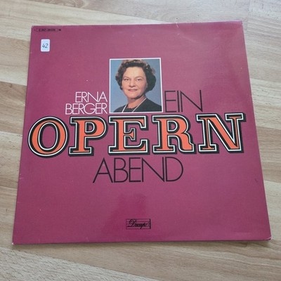 Erna Berger Ein Opern Abend NEAR MINT Dacapo Vinyl LP