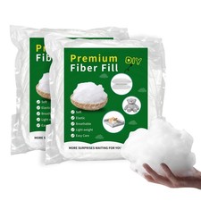 Polyfill Stuffing Fiber Fill 500/1.1lb,Premium Fiberfill Stuffing for Craft,H...