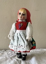 Edeltraut Hofmann German Made Porzellan Puppe Porcelain Doll Model 10 1/2”