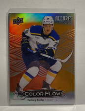 2024-25 Upper Deck Allure - Color Flow Zachary Bolduc #CFL-60 Red Orange (RC)