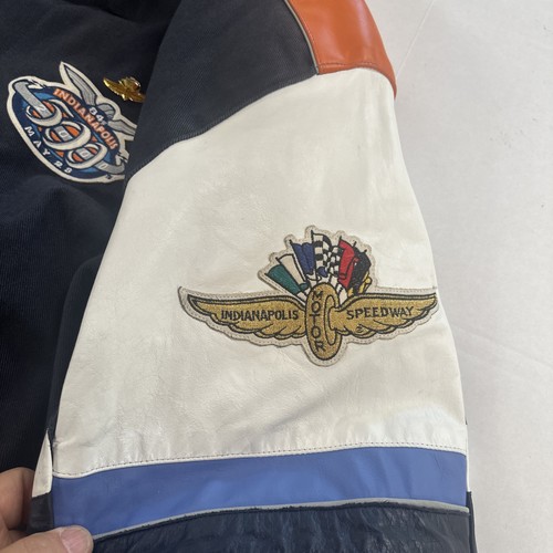 Vintage JH Design 84th Indianapolis 500 Limited Edition Jacket USA Men Sz L - Picture 4 of 10