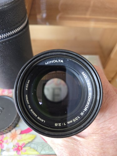 Minolta New MD NMD 135mm f/2.8 Telephoto MF Lens
