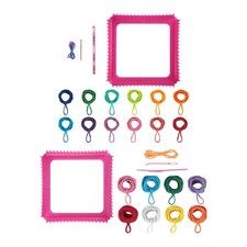 Webstuhl-Set, Spielzeug, Basteln, Stricken, Häkeln, DIY für Erwachsene,