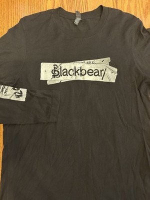 Blackbear Long Sleeve Graphic Tee Black Men's Size M Music Merch Doodle Sleeve