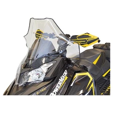 Powermadd Cobra Windshield-Mid-17in.-Tint with Black Fade for 2013-2018 Ski-Doo