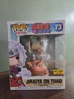 Funko Pop Rides Naruto Shippuden Jiraiya on Toad #73 Hot Topic Exclusive **NEW**
