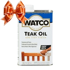Watco 1 Pint Tint Teak Oil Based UV Moisture Resistant Finish