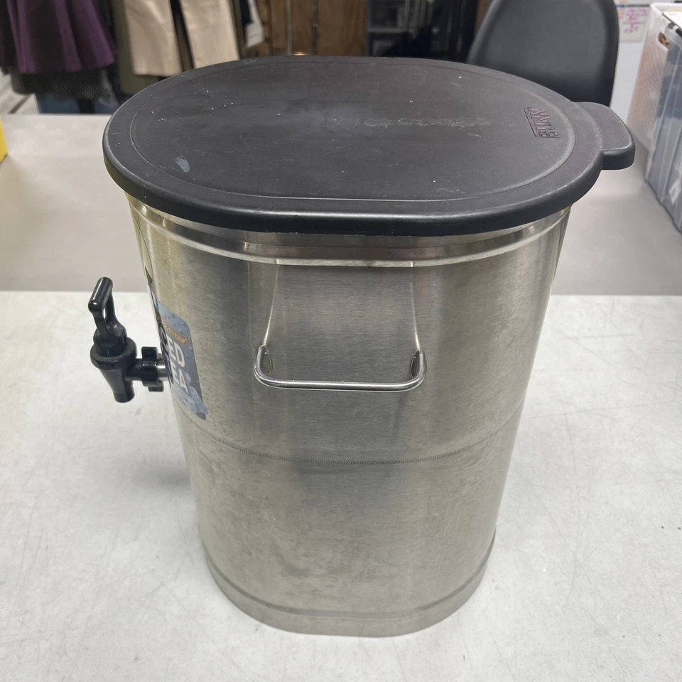 BUNN TDO-4 4 Gallon Commercial Iced Tea/Drink Dispenser with Solid Oval Lid NSF - Image 4 of 4