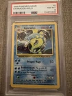 The Pokémon Company Pokémon TCG Gyarados 6/102 Base Set Holo PSA 8