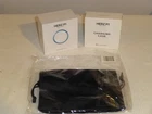 Herz P1 Womens Smart Ring Charger and Bag Heart Fitness Tracker Sz 8.0 Black NEW