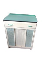 vintage,retro,cream kitchen cupboard all original