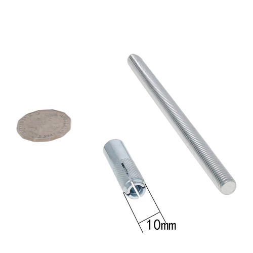 Floating Bracket,Hidden,Flush Mount,Heavy Duty,Blind Shelf Supports M6/M8/M10 - Picture 22 of 33